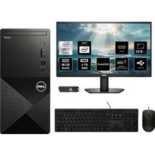 Dell Vostro 3030MT I7 12700 96GB 4tb SSD Fdos Masaüstü Bilgisayar + 23.8" Monitör