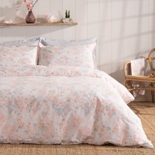 Puffy Bubble Çift Kişilik Ranforce Nevresim Takımı - Pembe