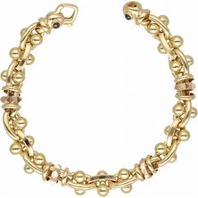 Cebeci Kuyumcu Cebeci 14 Ayar Eterna Sonsuzluk Altın Bileklik