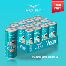 Max Fly Vega Enerji Içeceği 250 ml 12 Adet