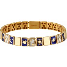 Cebeci Kuyumcu Cebeci 14 Ayar Gece Gündüz Altın Bileklik