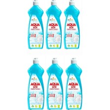 Aquabor Doğal Mineralli Elde Yıkama 6 Adet Sıvı Bulaşık Deterjanı