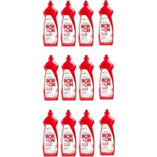 AQUABOR Doğal Mineralli Elde Yıkama Bulaşık Deterjanı 12 ADET*820 ml