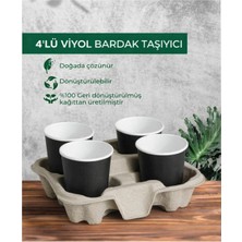 As7 Kağıtçılık Viyol Bardak Taşıyıcı 4'lü - 260 Adet