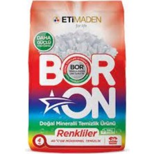 Eti Maden Boron Doğal Toz Çamaşır Deterjanı Renkliler Için 4 kg 26 Yıkama