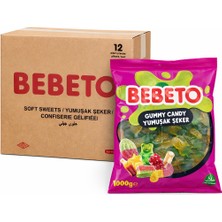 Bebeto Jelibon 12’li Paket 1 kg Ananas