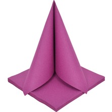 As7 Kağıtçılık Mor Kumaş Dokulu Aırlaıd Peçete 40X40 1/4 50'li Paket