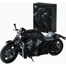 Nifeliz Street Motorcycle Yapım Seti 1041 Parça Koleksiyonluk Model