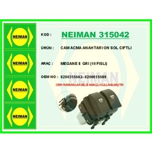 Bescher Nrzsnt Cam Acma Anahtari On Sol Ciftli Megane Ii Gri 10 Fisli