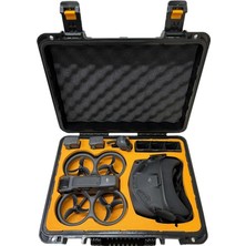 Clascase Avata 2 N3 / Googles 3 Uyumlu Hardcase Drone Taşıma Çantası C036