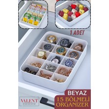 PremiumPort Çok Bölmeli Çok Amaçlı Organizer, Saat, Takı, Toka, Çorap, Iç Çamaşırı Düzenleyici