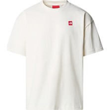 The North Face M Tnf Red Box S/s Tee Erkek Outdoor Tişörtü NF0A8EG5QLI1 Beyaz
