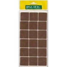 Adoz Shopping Koç Plastik Mobilya Altı Yapışkanlı Zemin Koruyucu Ses Kesici Keçe 35X35 mm