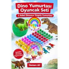 Yupulu Dinazor Animal Yumurtası Renkli Suda Çatlayan Yumurtalar ve Büyüyen Hayvanlar Dino Yumurtası 1 Adet