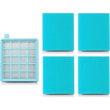 Adoz Shopping Popüler Filtre Seti + 4 Adet Sünger Fc 9323-07 Power Pro ile Uyumlu