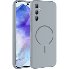 Roketcim Galaxy A37 Kılıf M-Safe Şarj Özellikli Meta Kapak