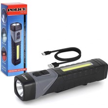 Akinco Police PS-343 Şarjlı El Feneri