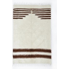 Kilim Co. Tiftik Yünden El Dokuma Siirt Battaniyesi 80X120 cm (0.96 M²)
