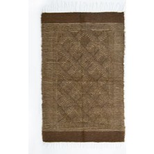 Kilim Co. Tiftik Yünden El Dokuma Siirt Battaniyesi 80X120 cm (0.96 M²)