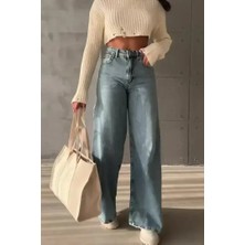Neva Shop Kadın Buz Mavi Palazzo