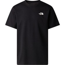 The North Face M Vertical Regular Erkek Outdoor Tişörtü NF0A8GV1JK31 Siyah