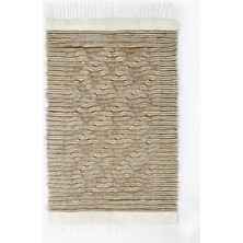 Kilim Co. Tiftik Yünden El Dokuma Siirt Battaniyesi 80X120 cm (0.96 M²)