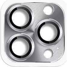 Akinco Iphone 16 Pro Max Pers Alüminyum Kamera Lens - Gri