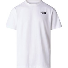 The North Face M Vertical Regular Erkek Outdoor Tişörtü NF0A8GV1FN41 Beyaz