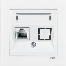 Adoz Shopping 55 Beyaz Etiketli Tekli Nümeris Cat3 C1 Mekanizma