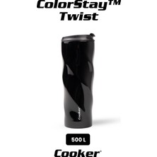 Cooker Colorstay Twist 500 ml Paslanmaz Çelik Bardak Termos CKR2051