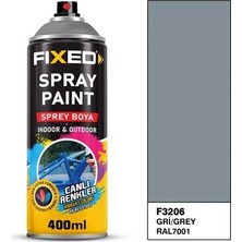 Fixed Sprey Boya Akrilik - Gri (RAL7001) 320 gr 400 ml