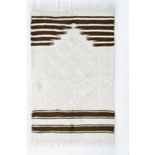 Kilim Co. Tiftik Yünden El Dokuma Siirt Battaniyesi 80X120 cm (0.96 M²)