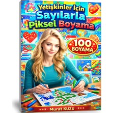 Enine Boyuna Eğitim Yetişkinler Için Sayılarla Piksel Boyama