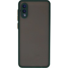 Akinco Samsung Galaxy A02 Kılıf Montreal Silikon Kapak - Yeşil
