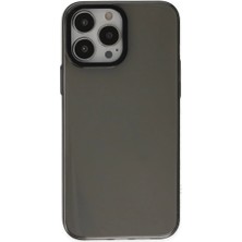 Senson Apple Iphone 13 Pro Max Kılıf Anka Pc Sert Metal Kapak - Siyah