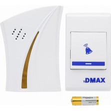 Asorti Renk Kablosuz Pilli Kapı Zili – Şık ve Güçlü Ses Çıkışlı Model