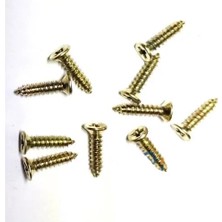 Akinco Klips, Menteşe, Ayak, Ağaç, Sunta Vidası 2,2x9,5mm - Sarı 100 Adet