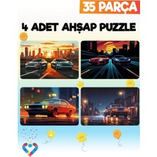 35 Parçalı Montessori Ahşap Puzzle – 5-6 Yaş Eğitici Oyuncak