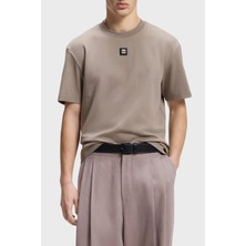 Hugo Pamuklu Regular Fit Logolu Bisiklet Yaka T Shirt Erkek T Shirt 50505201 237