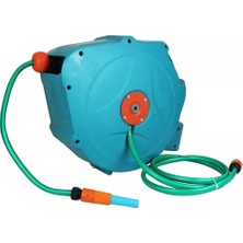 Hegi SX900020 Otomatik Geri Sarımlı Bahçe Makarası Seti 20 mt