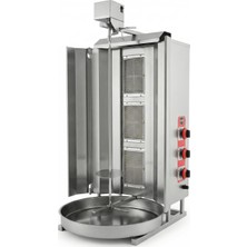 Remta 3 Radyanlı Üstten Motorlu Döner Makinesi Gazlı Ce Belgeli - D06(M)