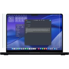 ECR MOBILE Macbook Pro 14 Inç M4-M5 Tam Uyumlu Esnek 9H Nano Ekran Koruyucu