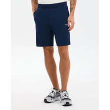 Skechers M Lw Fleece Sweat Short Erkek Lacivert Şort S2610092-0505