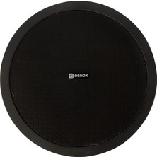 Denox Ls-C 8 Black 8" 100V Tavan Hoparlörü (Siyah)