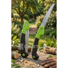 Castle Katlanır Budama Testeresi Hmb-10 Bağ Testeresi Bahçe Ağaç Dal Çiçek Bitki Testeresi