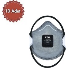10 Adet Aktif Karbon Maske Era 7110 Ac Ffp2 V Nr D Ventilli