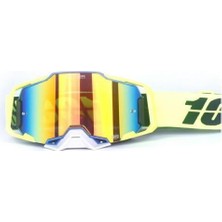 %100 Armega T17 Sarı Goggle