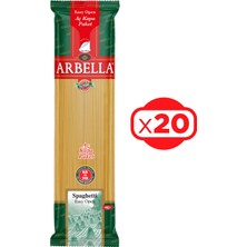 Arbella Spagetti Makarna 500 gr x 20 Adet
