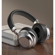 İlkyaz Fashion Metal Kulak Üstü Kablosuz Bluetooth Kulaklık Hybrid Anc Type-C Hızlı Şarj Bluetooth 6.0