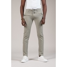 Perpant Slimfit Armürlü Beli Iplikli ve Lastikli Likralı Yazlık Jogger Pantolon